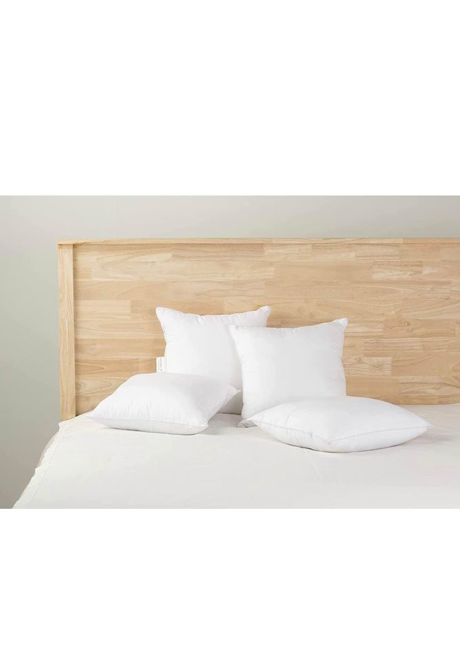 Lane Linen 18x18 Pillow Inserts Pack of 4 - White Throw Pillows – H&B Resale
